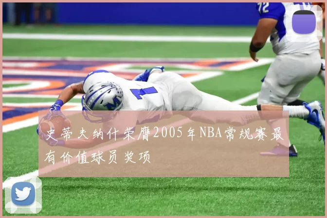 史蒂夫纳什荣膺2005年NBA常规赛最有价值球员奖项
