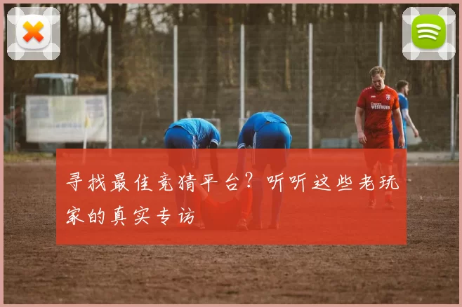 寻找最佳竞猜平台？听听这些老玩家的真实专访