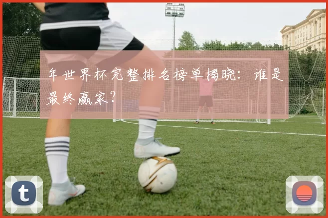 年世界杯完整排名榜单揭晓:谁是最终赢家?